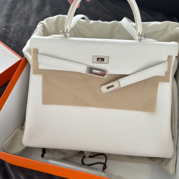Hermes Handbags - HERMÈS CLEMENCE KELLY RETOURNE 35